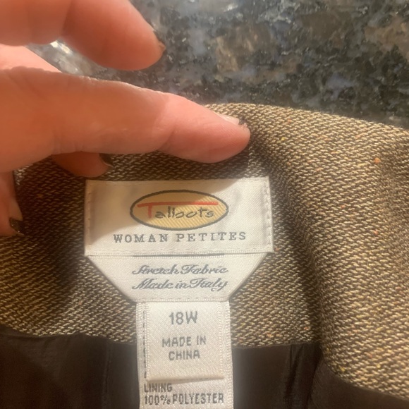 Brown Linen lined skirt - Picture 9 of 9